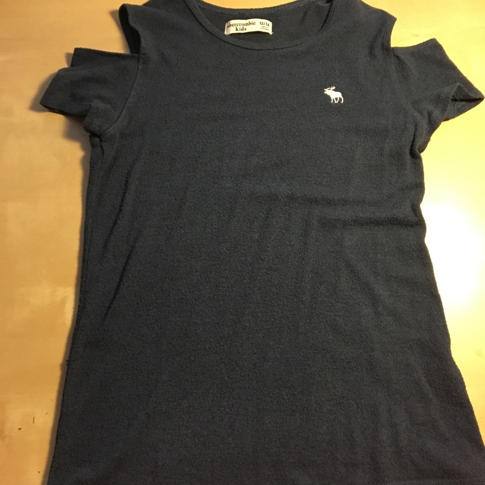 Navy blue Abercrombie kids top